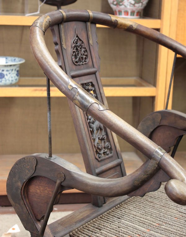 Chinese Ming Style Folding Wood Chair - 4