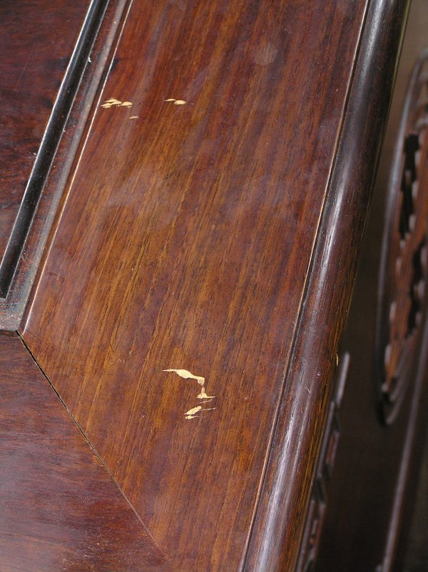 Chinese Rosewood Sectional Desk/Chair - 5