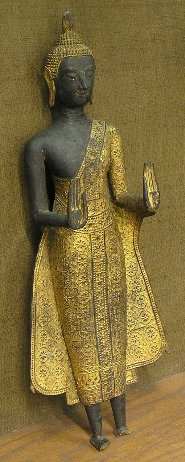 Thai Gilt Bronze Buddha, Bangkok Period