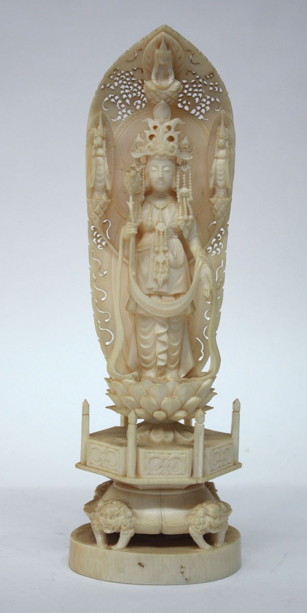 Japanese Ivory Kannon Figure