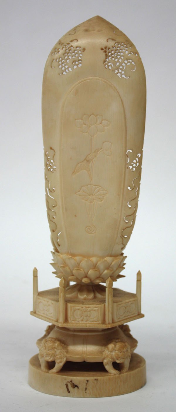 Japanese Ivory Kannon Figure - 3