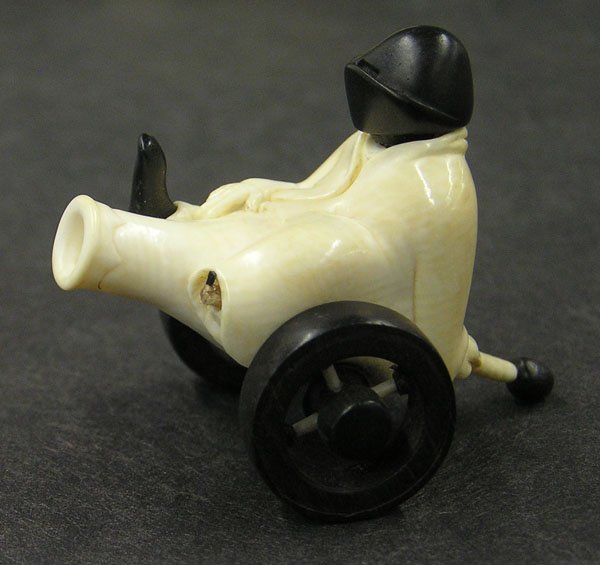 David Carlin, Ivory Figural Okimono