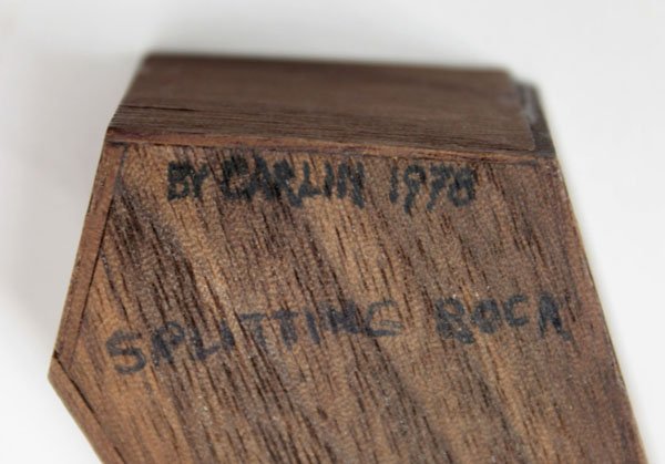 David Carlin, carved wooden box - 3