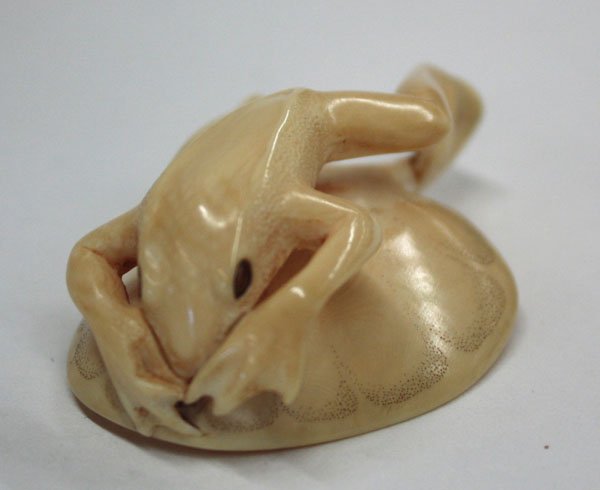 David Carlin, Ivory Figural Okimono - 2