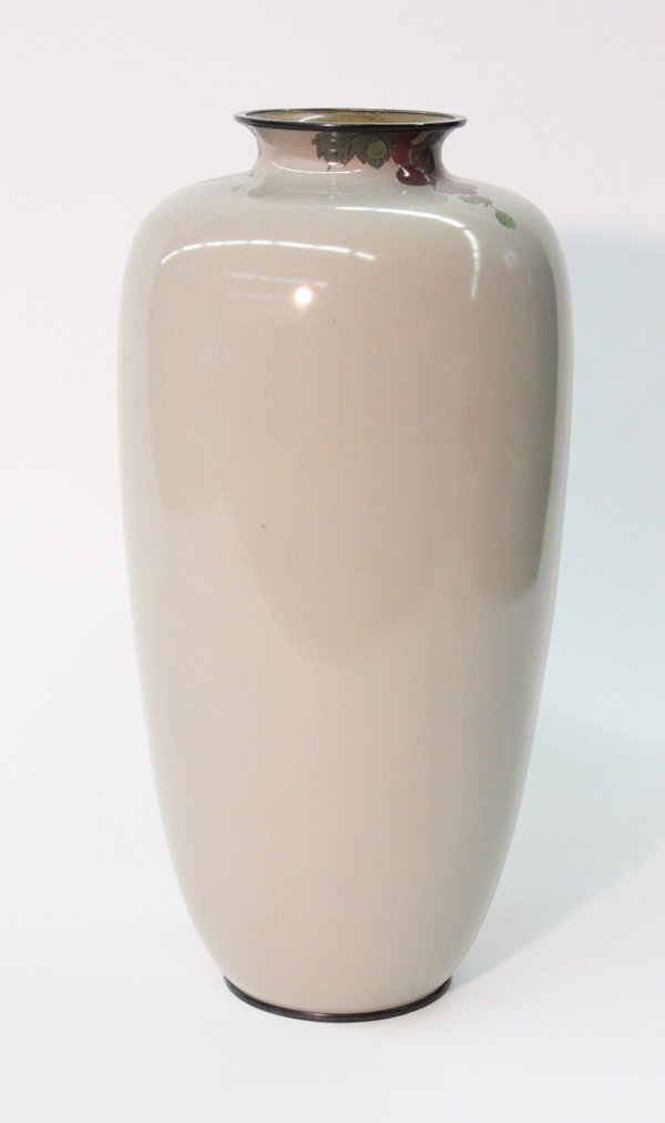 Japanese Cloisonne Vase, Ando Jubei - 2