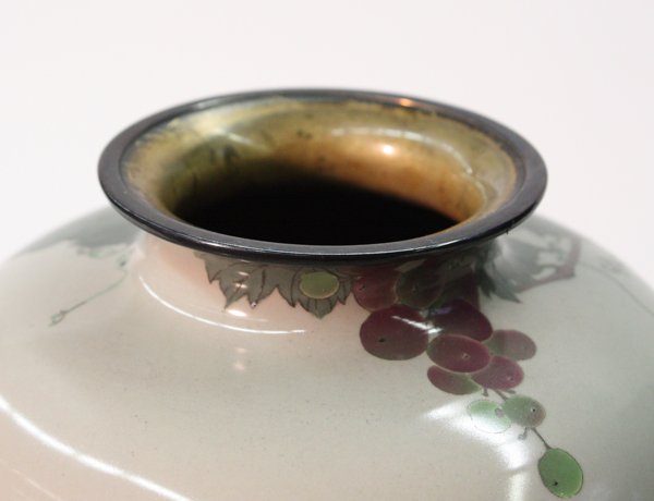 Japanese Cloisonne Vase, Ando Jubei - 3