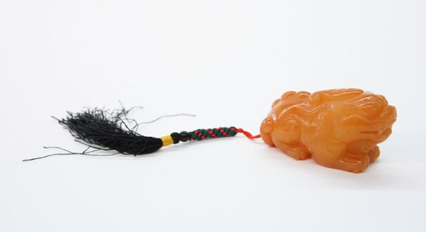 Chinese Yellow Stone (Shou San) Carving