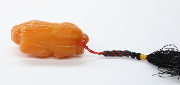 Chinese Yellow Stone (Shou San) Carving - 3