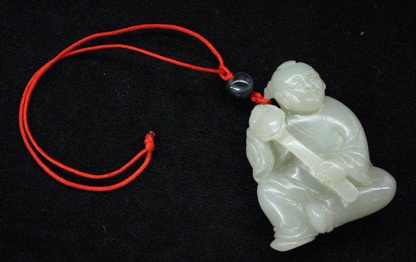 Chinese Nephrite Figural Toggle