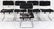 A group of Le Corbusier style side chairs - 5
