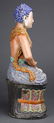 A Chinese famille-rose seated figure of shakyamuni - 4