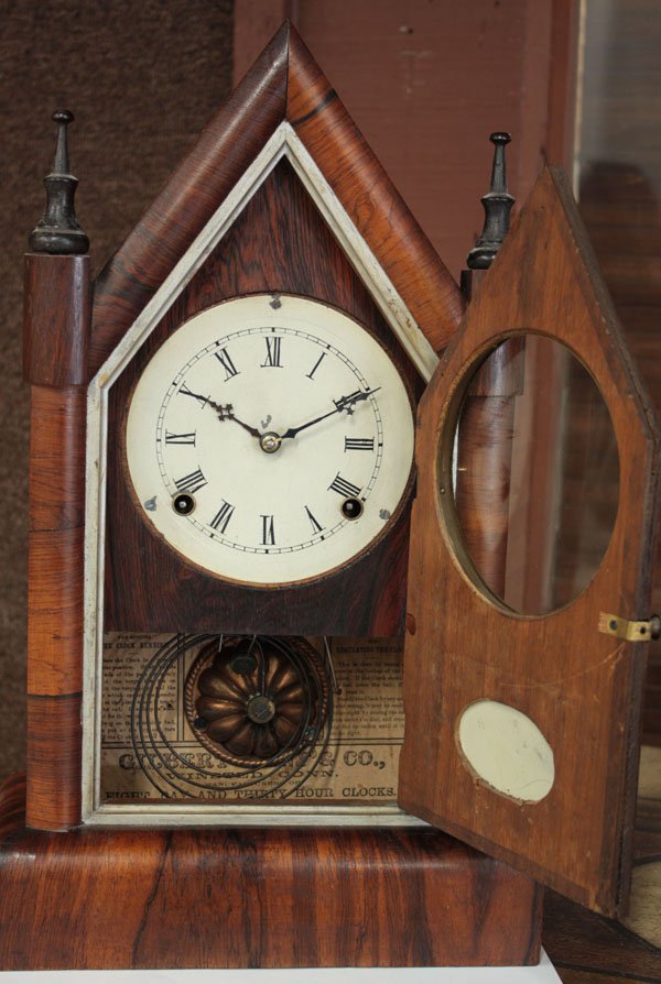 Rosewood chiming steeple clock Gilbert - 3
