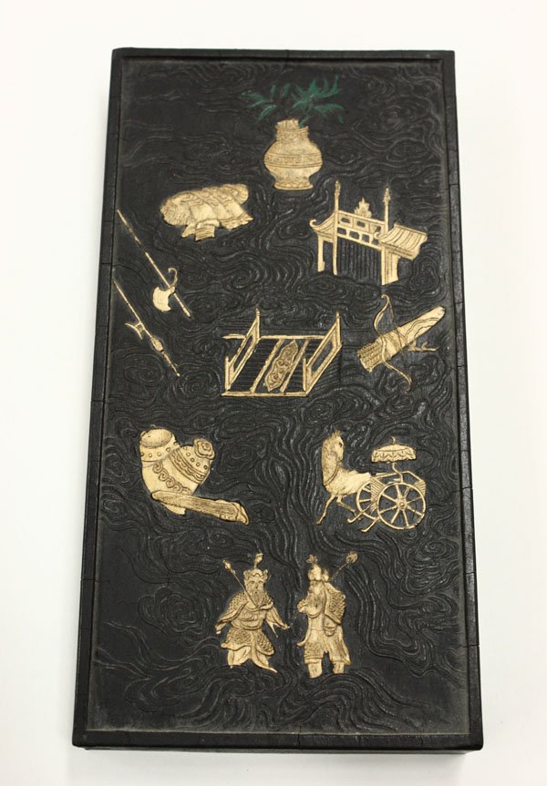 Chinese Decorated Ink Stick, Dragons - 3