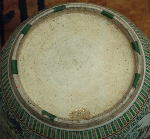 Chinese Enameled Porcelain Fish Basin - 6