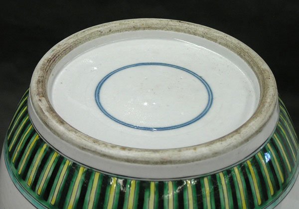 Chinese Famille Verte Glazed Vase, Qing - 4