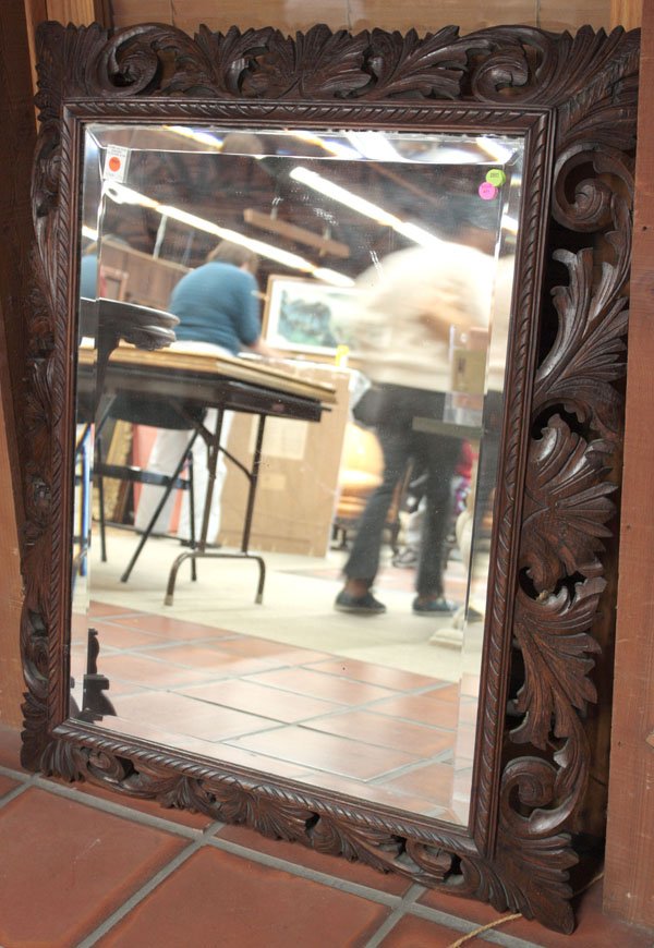 French beveled mirror