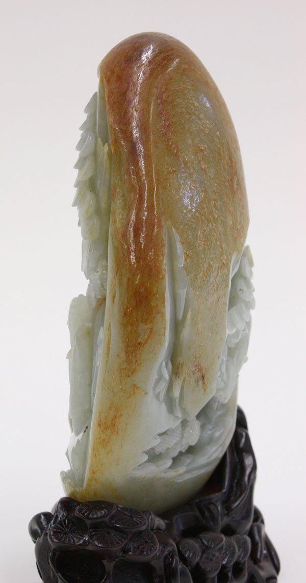 Chinese Green Jade Boulder, Landscape - 3
