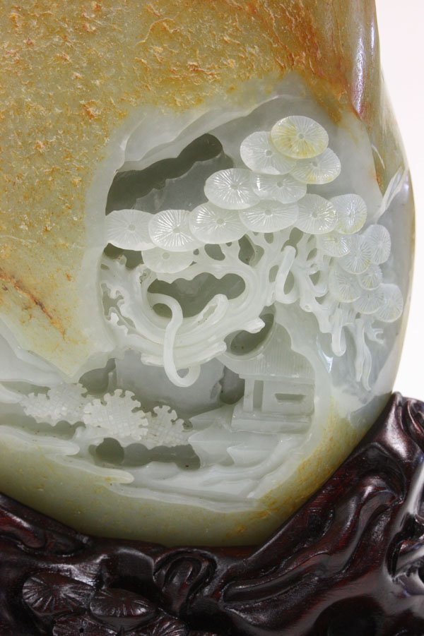 Chinese Green Jade Boulder, Landscape - 7