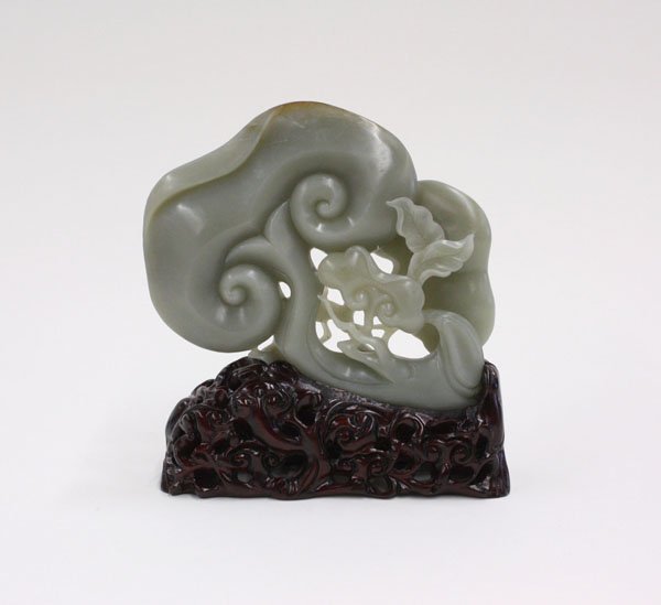 Chinese green jade ornament