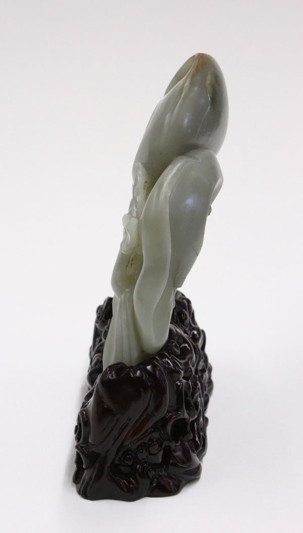 Chinese green jade ornament - 6