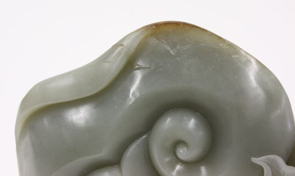 Chinese green jade ornament - 7