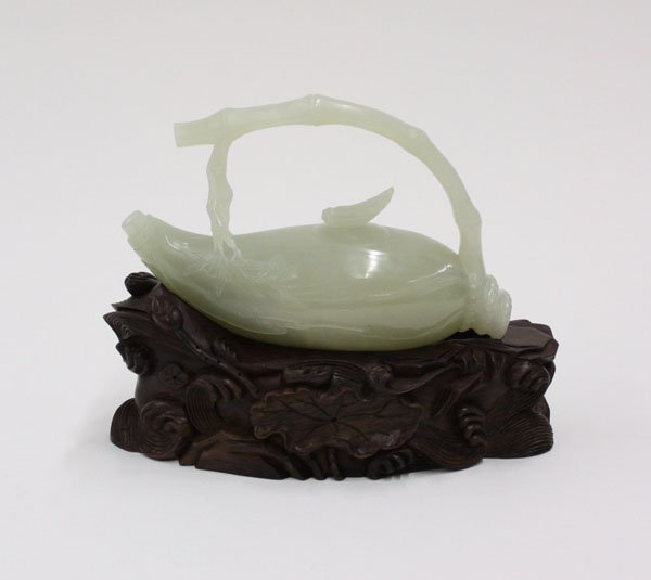 Chinese Celadon Jade Pouring Vessel - 2