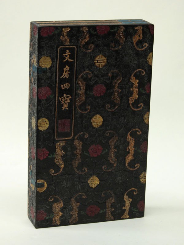 Chinese decorated ink stick - 3