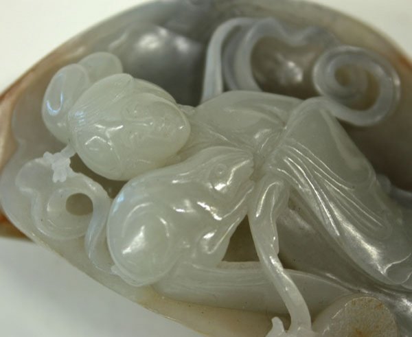 Chinese nephrite pebble - 3