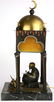A Vienna cold painted bronze lamp, after Franz Bergmann - 2