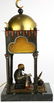 A Vienna cold painted bronze lamp, after Franz Bergmann - 4