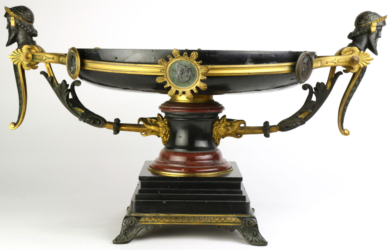 A Renaissance Revival gilt and ebonized bronze mounted (1 of 10)