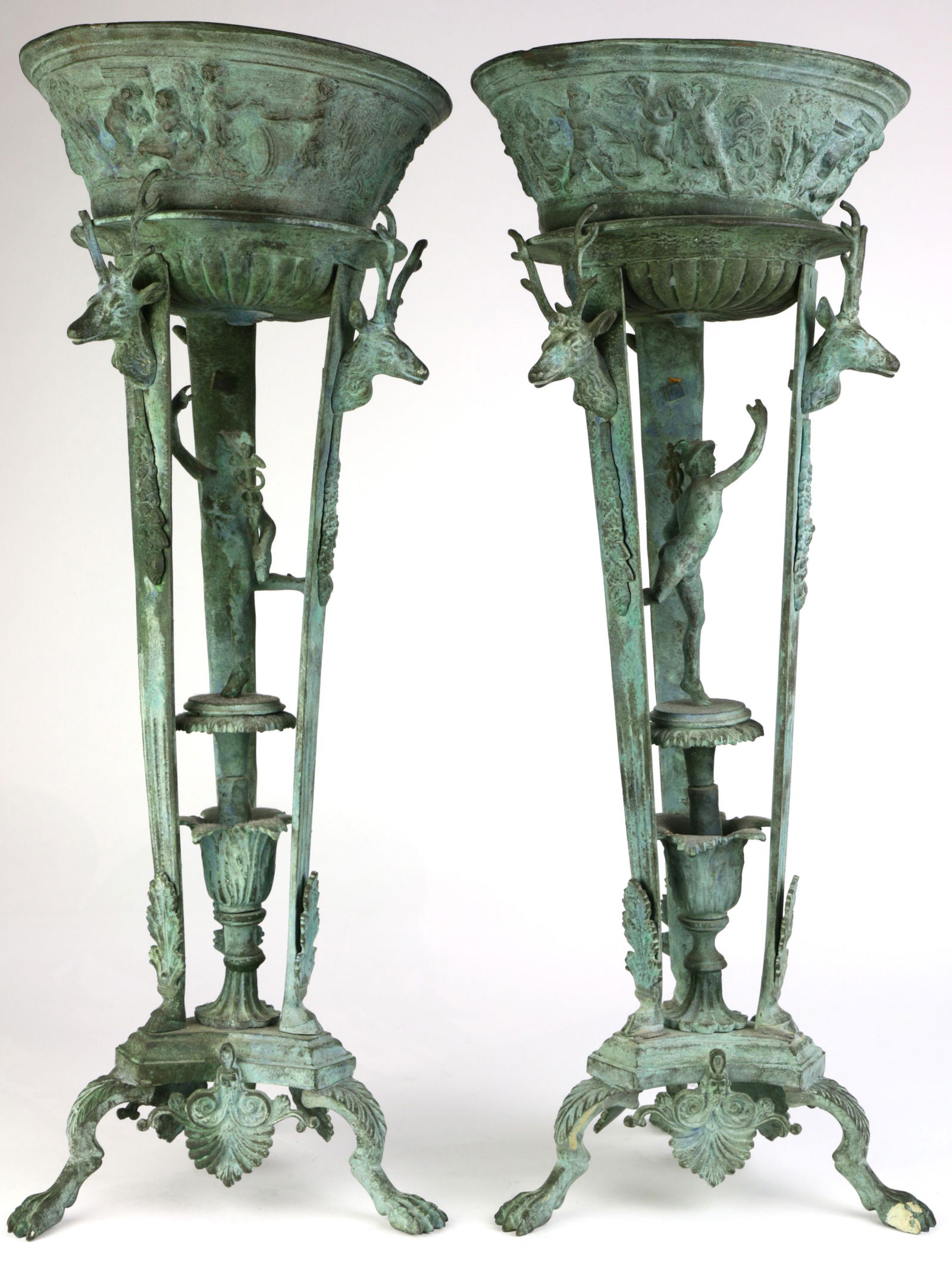 A pair of Classical style jardineres (1 of 5)