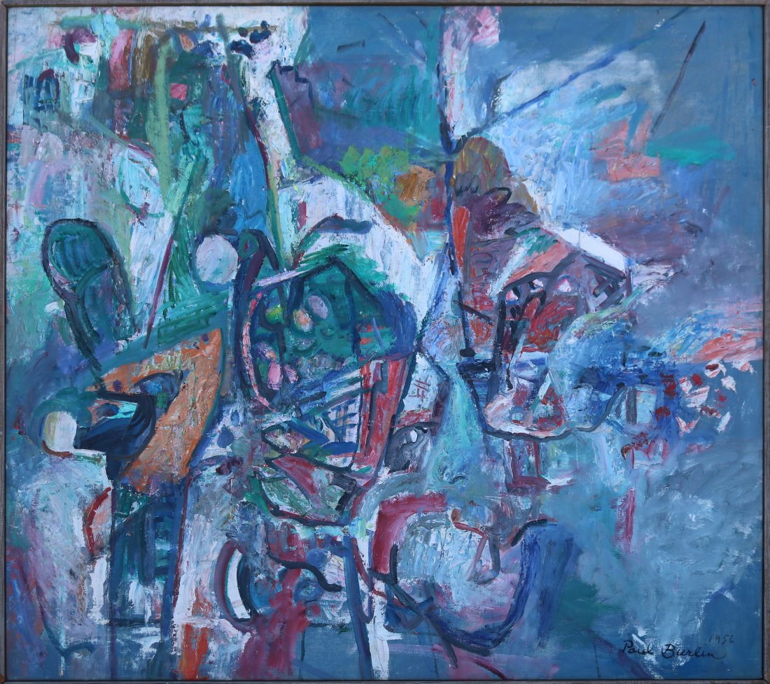 Painting, Paul Burlin (1 of 7)