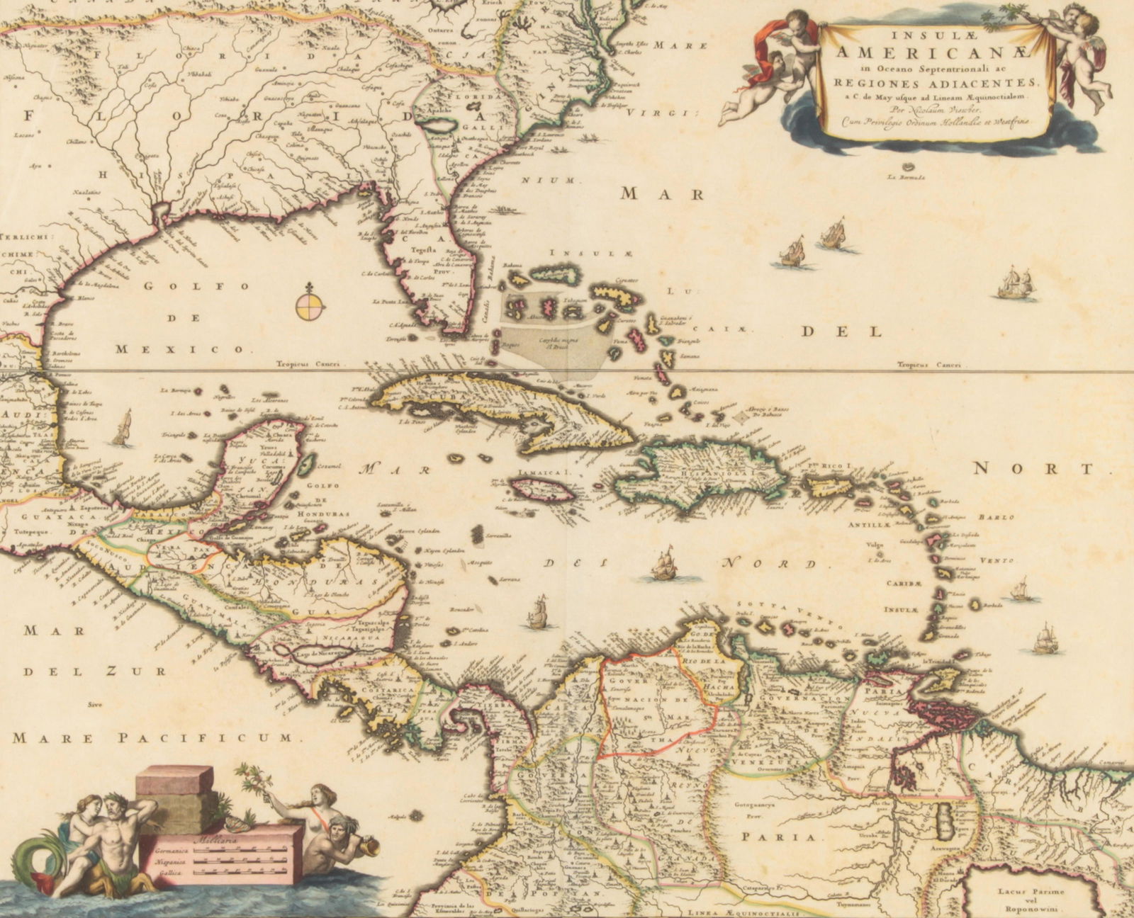 Map, Nicolas Visscher (1 of 6)