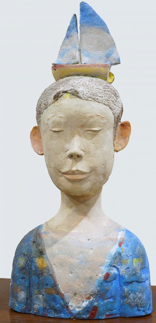 Peter Vandenberge, ceramic sculpture (1 of 3)