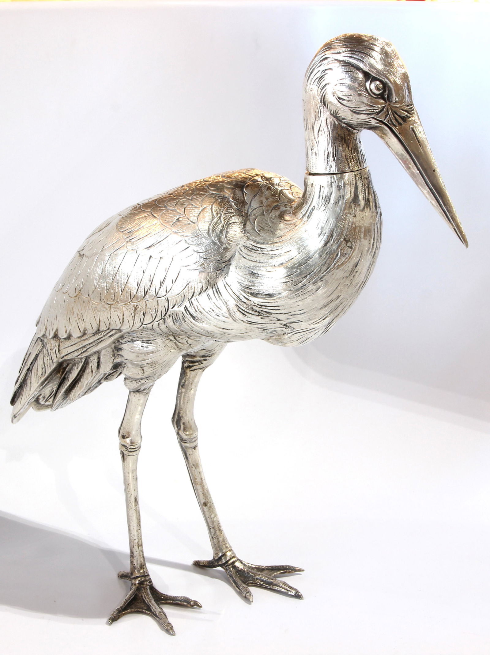 An Italian silver figural decanter (1 of 6)