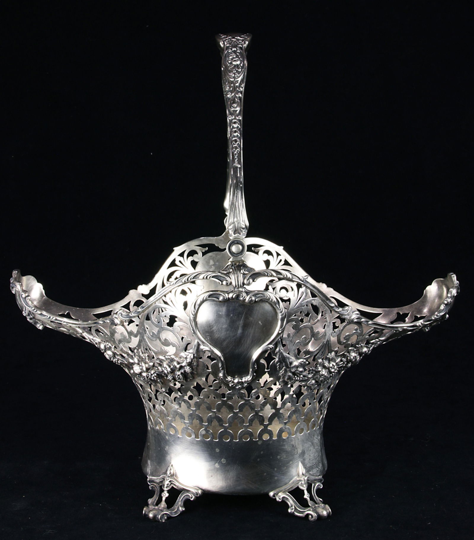 A Gorham Art Nouveau sterling pierced centerpiece (1 of 2)