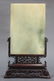 Chinese lapiz lazuli and multi-stone table screen - 2