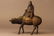 A Japanese Bronze Sculpture of Lao Zi up on an Ox