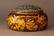 A Japanese Gilt Bronze Chrysanthemum Maki-e Lidded Jar - 7