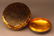 A Japanese Gilt Bronze Chrysanthemum Maki-e Lidded Jar - 9