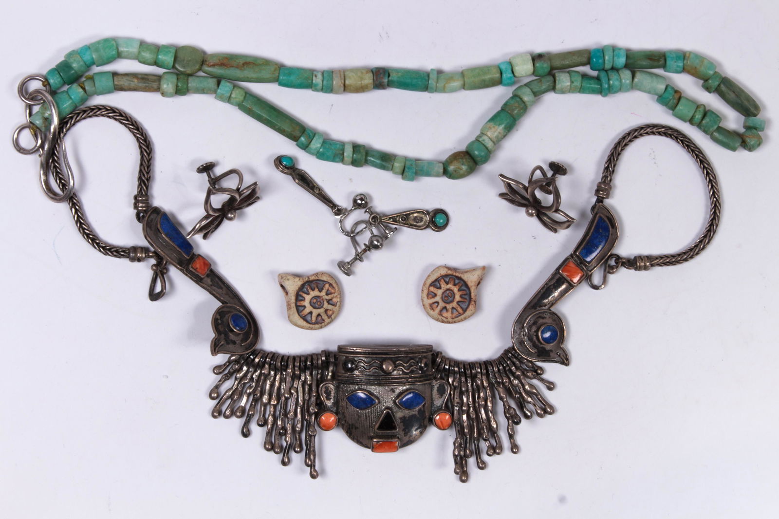 Collection of multi-stone, clay, sterling silver, metal (1 of 1)