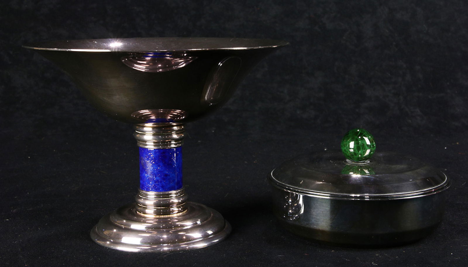 (lot of 2) Puforicat silverplate articles (1 of 3)