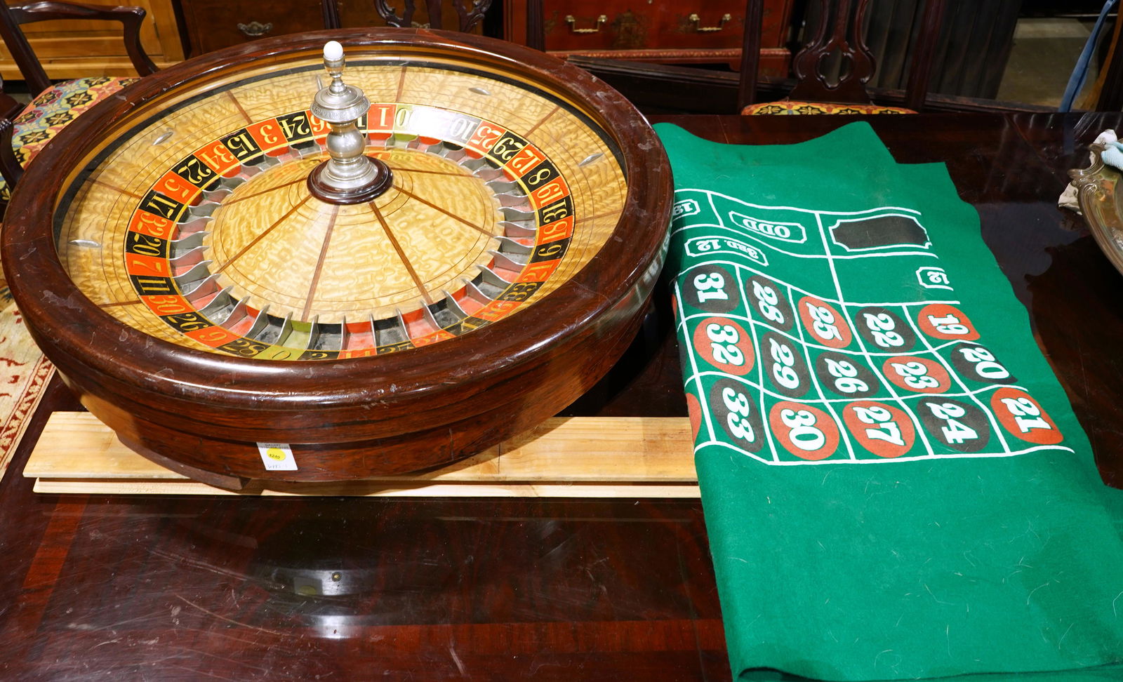 A George Mason Co. Denver CO. roulette Wheel (1 of 1)