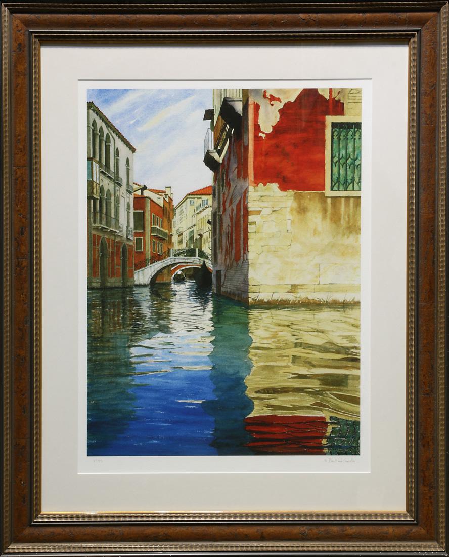 Print, Venetian Canal Scene (1 of 1)