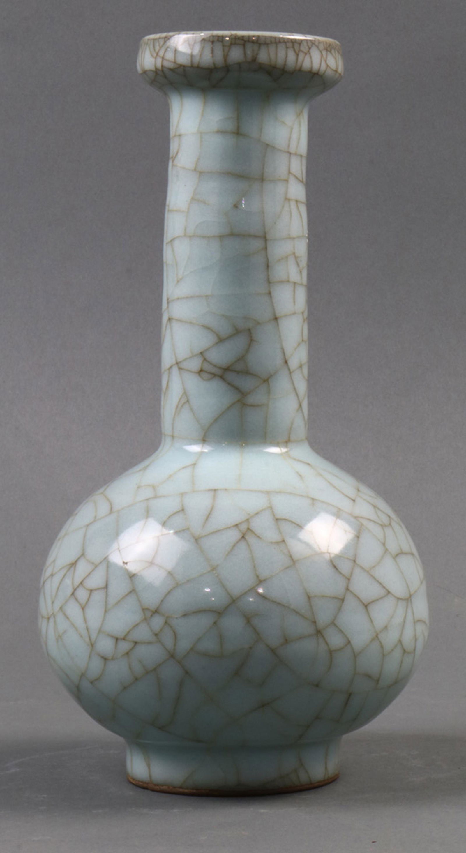 Chinee Guan Style Crackle Bottle Vase (1 of 4)