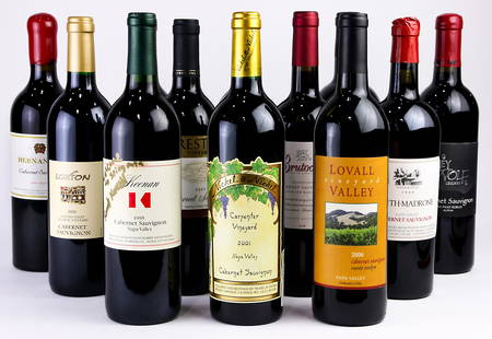 (lot of 12) A California Cabernet Sauvignon group: (lot of 12) A California Cabernet Sauvignon group, consisting of a Hernandez Napa Valley, Crocker and Starr 2006 Stone Place, (2) Firestone 2003 Santa Ynez Valley, Nickel and Nickel 2001 Carpenter