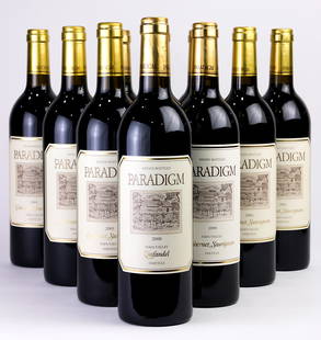 (lot of 10) A Paradigm Napa Valley wine group: (lot of 10) A Paradigm Napa Valley wine group, consisting of (5) 2001 Cabernet Sauvignon Napa Valley, (2) 1999 Cabernet Sauvignon Napa Valley, 2001 Cabernet Franc Napa Valley, (2) 2000 Zinfandel Napa