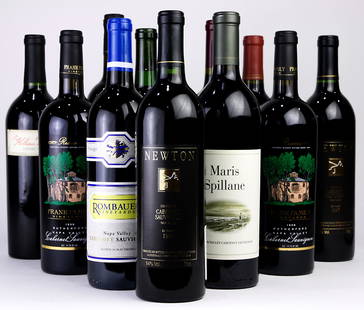 (lot of 11) A mostly Napa Valley Cabernet Sauvignon: (lot of 11) A mostly Napa Valley Cabernet Sauvignon wine group, consisting of (2) 1998 Frank Family 1998 Rutherford Reserve, Paloma 2008 Napa Valley, Kelham Vineyards 2001, Savage 2002, Rombauer