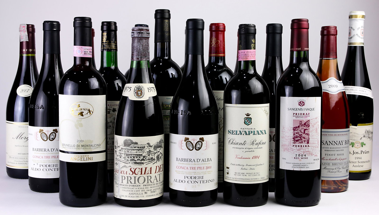 (lot of 18) A French Italian German and Spanish wine: (lot of 18) A French Italian German and Spanish wine group, consisting of Chateau Clarke 2003 Listrac Medoc BordeauxChateau La Lagune Bernin 2000 Bordeaux, Chateau Gombaude Guillot 1996 Pomerol, Tenim